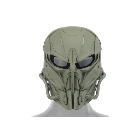 Chastener II Full Face Mask (Color: Green)