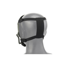 Chastener II Full Face Mask (Color: Green)