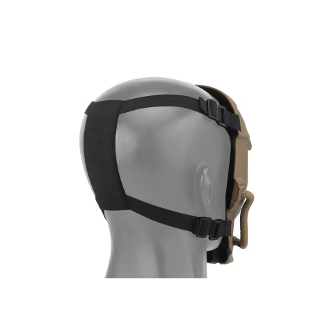 Chastener II Full Face Mask (Color: Tan)