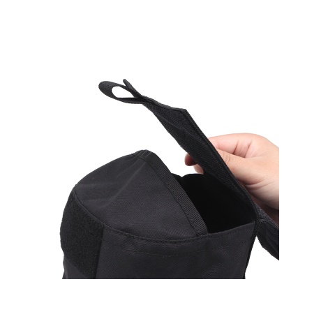 Tactical Velcro Storage Bag (Color: Black)