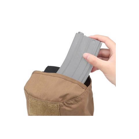 Tactical Velcro Storage Bag (Color: Coyote Brown)