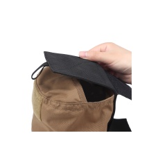 Tactical Velcro Storage Bag (Color: Coyote Brown)