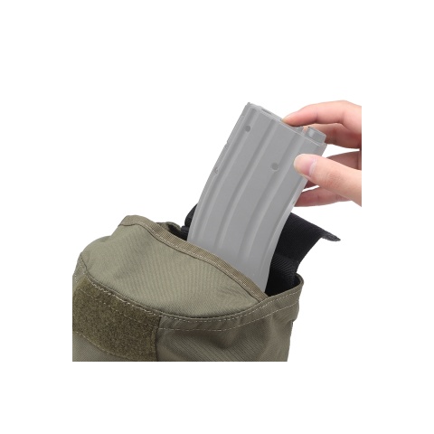 Tactical Velcro Storage Bag (Color: Ranger Green)