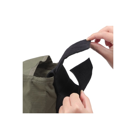 Tactical Velcro Storage Bag (Color: Ranger Green)