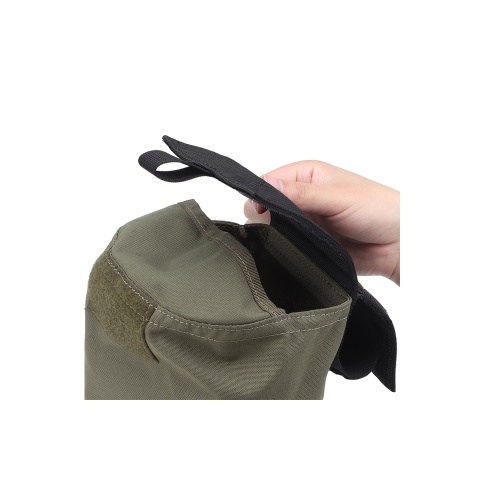 Tactical Velcro Storage Bag (Color: Ranger Green)