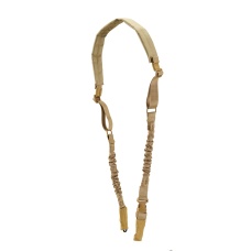 Lancer Tactical Heavy Duty Foam Padded Two Point Sling w/ QD Buckle (Color: Tan)