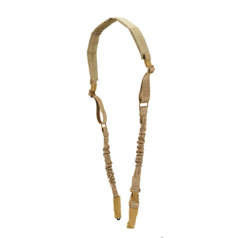 Lancer Tactical Heavy Duty Foam Padded Two Point Sling w/ QD Buckle (Color: Tan)