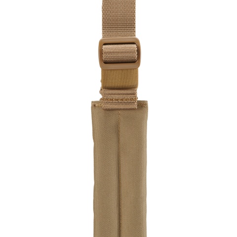 Lancer Tactical Heavy Duty Foam Padded Two Point Sling w/ QD Buckle (Color: Tan)