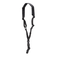 Lancer Tactical Heavy Duty Foam Padded Single Point Sling w/ QD Buckle (Color: Black)