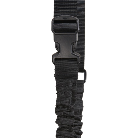 Lancer Tactical Heavy Duty Foam Padded Single Point Sling w/ QD Buckle (Color: Black)