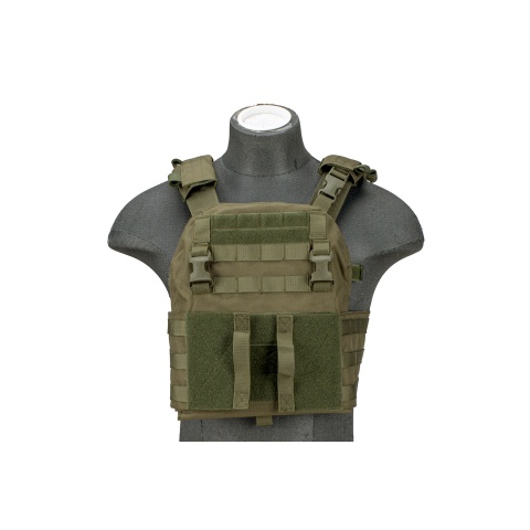 Lancer Tactical Quick Depart Plate Carrier (Color: OD Green)