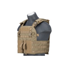 Lancer Tactical Quick Depart Plate Carrier (Color: Tan)