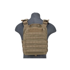 Lancer Tactical Quick Depart Plate Carrier (Color: Tan)