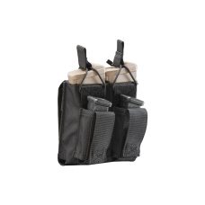 Lancer Tactical Double M4 / Pistol Magazine Pouch (Color: Black)