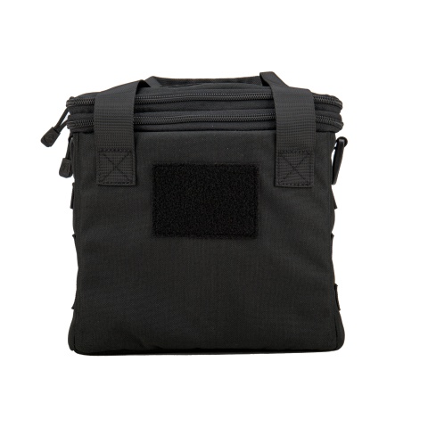 Lancer Tactical Nylon Pistol Range Bag (Color: Black)