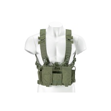 Lancer Tactical Buckle Up Lightweight Chest Rig (Color: OD Green)
