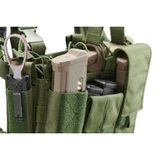 Lancer Tactical Buckle Up Lightweight Chest Rig (Color: OD Green)