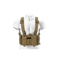 Lancer Tactical Buckle Up Lightweight Chest Rig (Color: Tan)