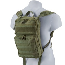 Lancer Tactical Multi-Use Expandable Hydration Backpack (Color: OD Green)