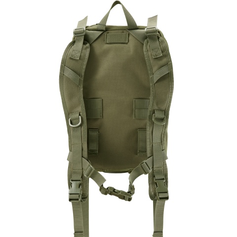 Lancer Tactical Multi-Use Expandable Hydration Backpack (Color: OD Green)