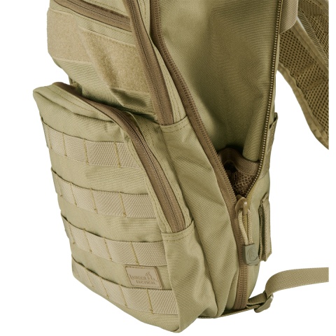 Lancer Tactical Multi-Use Expandable Hydration Backpack (Color: Tan)