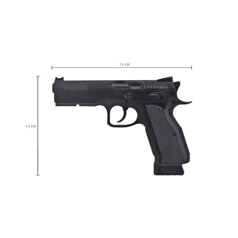 WoSport Tactical 92G Patch (Color: Black)