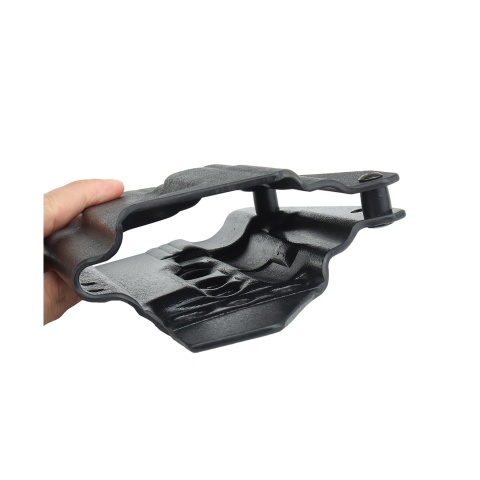 Lightweight Kydex Tactical Holster for Glock 9/40 with G-X400 Lights (Color: Black)