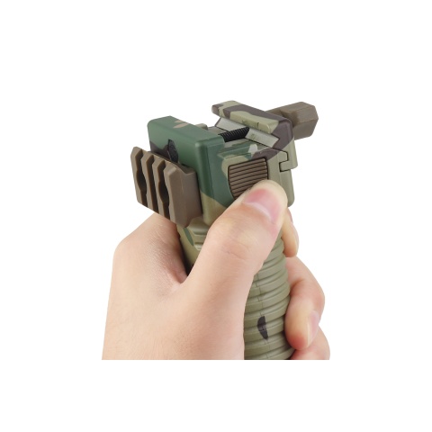 Tactical Vertical Bi-Pod Grip (Color: Multi)