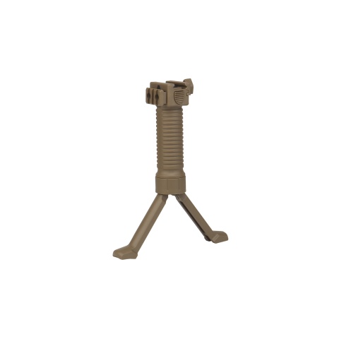 Tactical Vertical Bi-Pod Grip (Color: Tan)