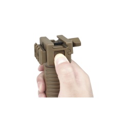 Tactical Vertical Bi-Pod Grip (Color: Tan)