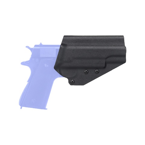 Lightweight Kydex Tactical Holster for 1911 Airsoft Pistols (Color: Black)