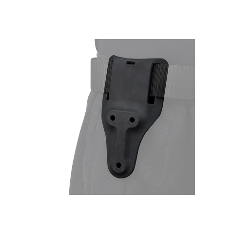 Tactical Short Belt Loop Holster Platform (Color: Black)