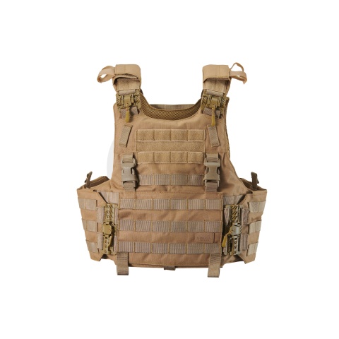 Lancer Tactical Quick Release Medium Plate Carrier (Khaki)