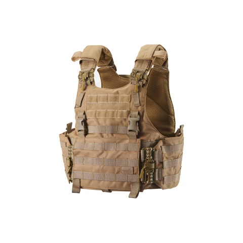 Lancer Tactical Quick Release Medium Plate Carrier (Khaki)