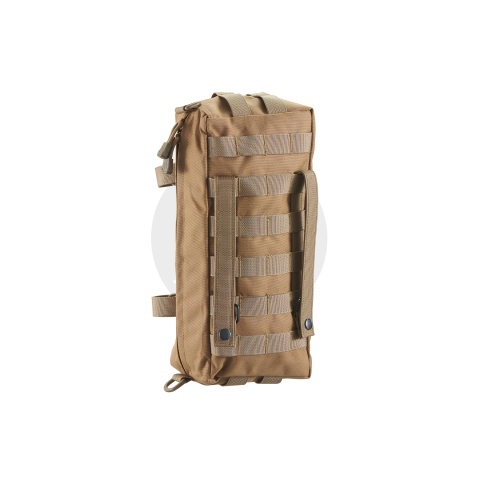 Lancer Tactical Vertical General Purpose Pouch - Khaki