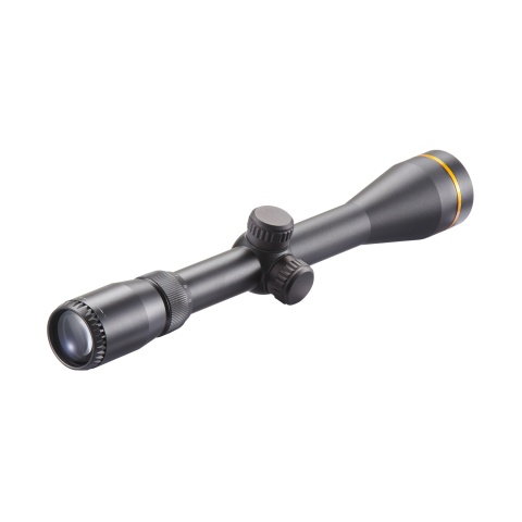 Lancer Tactical 3-9x40 Scope with Gold Ring and Mount (Color: Black)