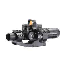 Lancer Tactical 1.5-6x20 ME Scope Set (Color: Black)