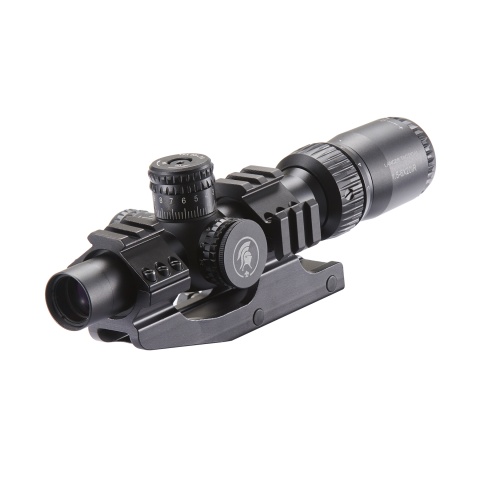 Lancer Tactical 1.5-6x20 ME Scope Set (Color: Black)