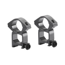 Lancer Tactical 1.5-6x20 IR Illuminated Rifle Scope with Mounts (Color: Black)