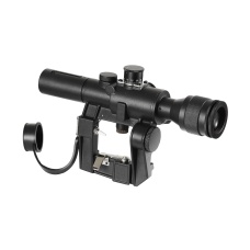 Illuminated 4x26 PSO-1 Scope for SVD Series Airsoft Rifles (Color: Black)