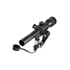 Illuminated 4x26 PSO-1 Scope for SVD Series Airsoft Rifles (Color: Black)