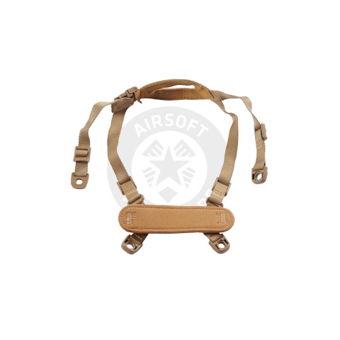 FMA Labs Helmet Retention System - Dark Earth