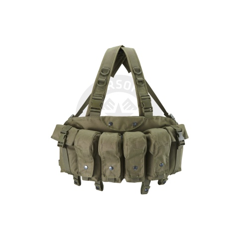 Lancer Tactical Fully Adjustable AK Chest Rig (Color: OD Green)
