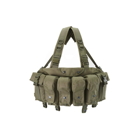 Lancer Tactical Fully Adjustable AK Chest Rig (Color: OD Green)