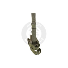 Lancer Tactical Nylon Drop Leg Holster - OD GREEN