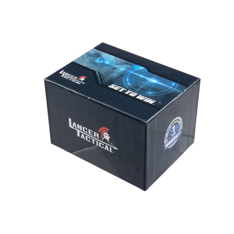 Lancer Tactical Red / Green Dot Reflex Sight w/ 4 Reticles (Color: Blue)