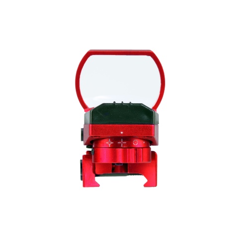 Lancer Tactical Red / Green Dot Reflex Sight w/ 4 Reticles (Color: Red)