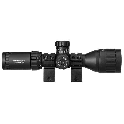 Lancer Tactical 3-9X32 AOIR Scope (Black)