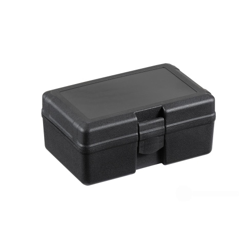 Large Polymer Storage and Tool Box Container (Color: Black)