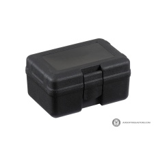 Small Polymer Storage and Tool Box Container (Color: Black)